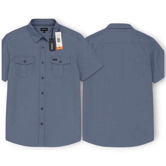 Buffalo David Bitton Other - NWT Buffalo David Bitton Men’s Short-Sleeve Micro-Check Button-Up Shirt Size XL